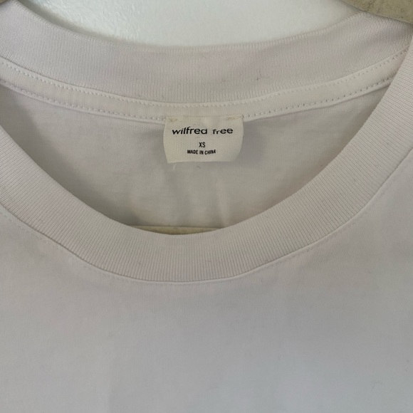 Aritzia Wilfred White T-Shirt - Picture 2 of 2